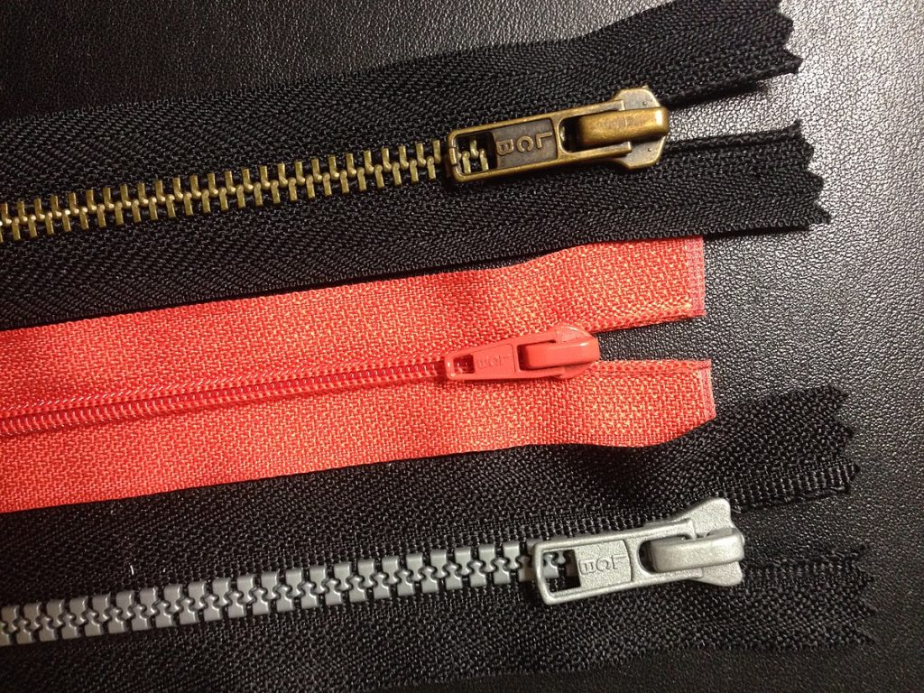 Custom Zippers for Designers and Tailors